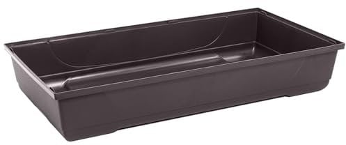PETGARD Ersatzschale Kotwanne Käfigschale für Kaninchen, Kleintiere und Hühner 99 cm Anthrazit