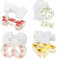 Toivize Zahlen Kerzenständer Silikonform, DIY Silikonform 1-4 Zahlen Kerzenhalter Form Silikonform Weihnachten Dekorative Tischdekorationen Moulds