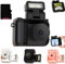 SHANGYU Kleine Digitalkamera,Retro Snap Camera,1080P -Kamera in Daumengröße mit LED-Blitzlicht, Farbigem LCD-Bildschirm, 480 MAh,Videokamera für Vlogging Im Reiseleben (Black)