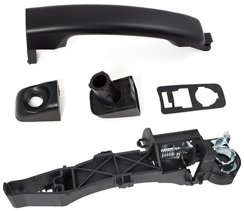 M MODECAR - Compatible avec Renault Trafic III 14-20 Poignée de porte extérieure + mécanisme de support Poignée de porte pour portes avant gauche/portes coulissantes droites/portes arrière 2 pièces