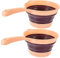 PRETYZOOM Lot De 2 Louches À Eau Pliables Avec Bec Verseur Pour Louche En Plastique Pour Le Nettoyage Des Légumes Et Des Fruits