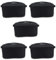 GREOHNMPAW 5X Universal Insert Partition Padded Camera Bag Shockproof Sleeve Cover for Dslr Slr Camera(Black)