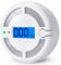 Carbon Monoxide Detector, Battery Powered Carbon Monoxide Alarm, CO Alarm with LCD Display and Audible Warning, CO Detector for Home and RV, Complies with EN 50291 Standard