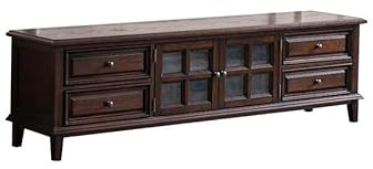 AFGFGHES Tv Stand Wooden TV Cabinet With Drawers Storage Country Living Room Furniture Tv Consoles For Living Room