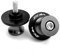 MCSLUBMH Moto Support de Bras Oscillant pour Ninja ZX4R ZX-4R Ninja ZX 4R Ninja 2023 Bobines De Bras Oscillant De Moto Vis De Support Arrière Curseurs(Grey)