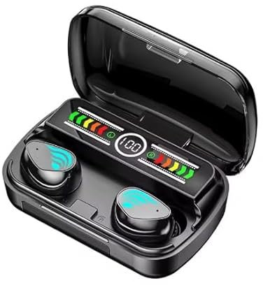 GX GARGIX Auricolari Bluetooth compatibile con IOS APPLE ANDROID touch 5.3 con Custodia di Ricarica (166/27)