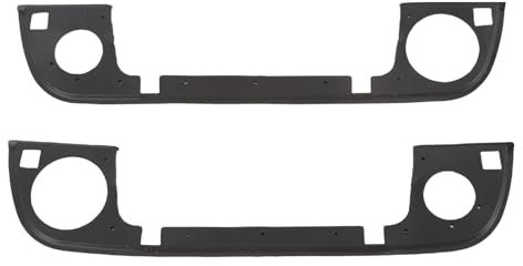 Poignée de Porte Extérieure Joix de Joint de Couvercle Protection Durable pour E32 E34 E36, Ensemble de 2 Plastiques Avant Droit Gauche