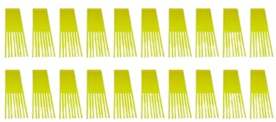 Replacement Brush Heads Compatible With Westwood Countax Hayter Powered Sweepers Fits Lawn Tractors And Mowers(20 PCS)