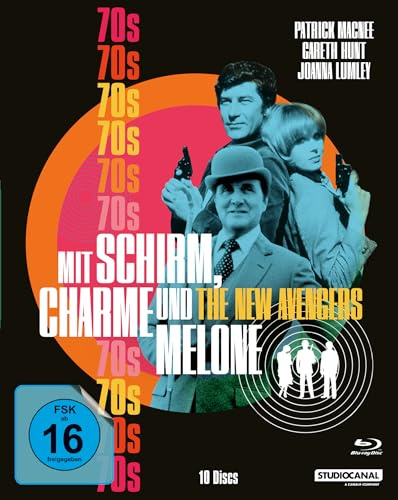 Mit Schirm, Charme und Melone - Die 70s (10 Blu-rays) [Region B] [1977]
