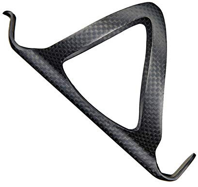 SUPACAZ Unisex-Adult, Schwarz, Fly Cage Carbon Flaschenhalter für Herren, Einheitsgröße, One Size