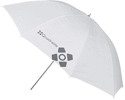 Quadralite Parapluie réflecteur Photo 120 cm Blanc/translucide || modeleur lumière Studio