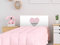 Cabecero Cama PVC Infantil Corazón 100x60cm | Disponible en Varias Medidas | Cabecero Ligero, Elegante, Resistente y Económico