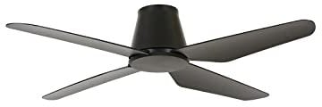 LUCCI AIR Deckenventilator Airfusion Aria CTC, Ventilator inkl. Fernbedienung, flacher Deckenlüfter mit verborgener Flügelhalterung, Ø 122 cm