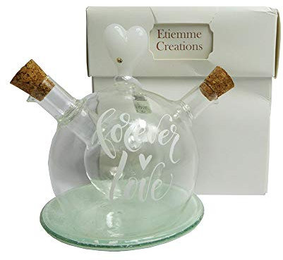 Zelda Bomboniere - Aceite de vinagre de Cristal con Caja