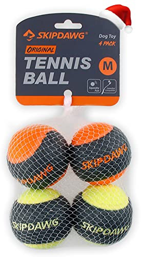 SKIPDAWG Tennisball, 4 Stück, 5 Stück, 170 g