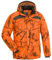 Pinewood Herren Abisko Camou 2.0 Jagd Jacke - Hunting Jagdjacke Orange mit innovativer Ultra-Body-Heat Technologie für extra Wärme - wind- und wasserdicht - verstellbare Passform