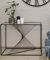 DARO DEKO Metall 3D Design Möbel schwarz Sideboard 107 x 80cm