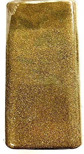 HAC24 Dekosand Streudeko 700g Dekosteine Tisch Deko Sand Dekogranulat Streusand Dekorationssand Gold Silber Creme Braun (Gold, Sand)