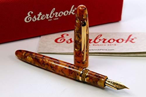 Esterbrook Estie Honeycomb Füller Gelb/Orange Marmoriert E426-M, 1 Stück (1er Pack)