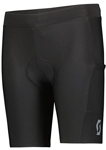 Scott Junior Kinder Fahrrad Hose kurz schwarz 2023: Größe: M (140)