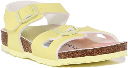 Birkenstock Mädchen Sandalen Schuhe Rio Sandale Synthetik Kinderschuhe Uni Kinder Sandale Rio