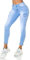 Miss RJ Jeans Damen High Waist Skinny Jeans Jeanshose CargoJeans mit Seitentaschen (36, Hellblau)