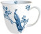 Ambiente Tasse 0,4 l Paon Royal Bleu et Blanc Fine China