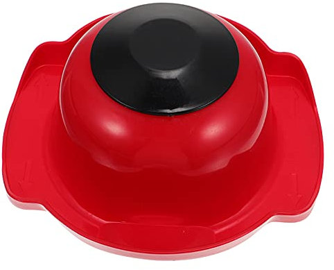 Healeved ProtèGe-Doigts Cuisine Rouge | Support SéCurité Alimentaire Multifonctionnel | Protection Main Pour Trancheuse, RâPe, Hachoir | Accessoire De Cuisine RéGlable En Plastique