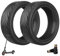 OUXI 10 Zoll Tubeless-Ersatzräder für Ninebot G30 Max /G30D Tubeless-Gummireifen, 60/70-6,5 Zoll-Räder, hochelastischer Elektroroller-Ersatzreifen (2Pack)