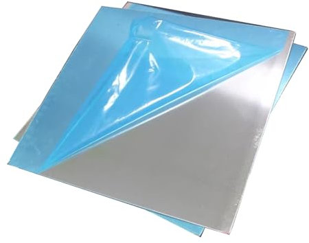 DryiC Chapa De Aluminio Placa De Aluminio Material De 1060 Adecuado para Fabricación Electrónica,100mm x 200mm,Thick:1mm
