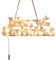 BEIJIALY Panneau Lumineux Joyeux Noël, Lettres Lumineuses Joyeux Noël à Suspendre, Guirlande LED, Décoration de Noël pour Porte de Cour, Arbre de Noël(Blanc)