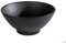 APS 85070 Schale NERO, Ø 19 cm, Höhe 8 cm, Melamin, schwarz, 0,9 Liter