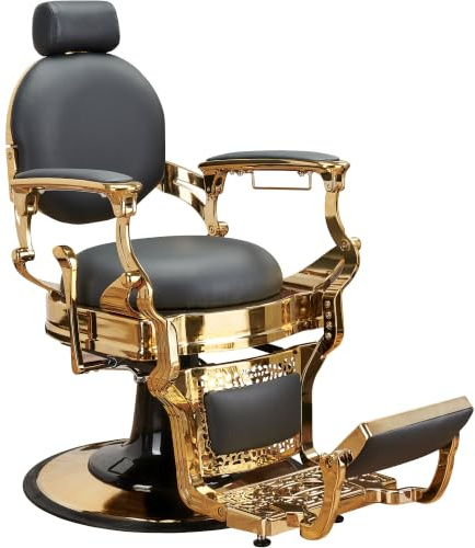 AYALA Fauteuil Barber Solomon doré