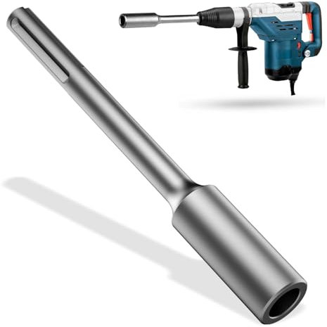 Cacciavite a terra per trapano a percussione in acciaio, adatto a DeWal|/Bosch|Makita|Milwaukee (SDS MAX)