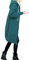 Chanpning Jacke Damen Langen Sweatjacke, Casual Herbstjacke mit Kapuze Sport Sweatshirt Einfarbig Elegant Kapuzenjacke Herbst Winter Langarm Hoodies Mantel Teenager Mädchen Kapuzenpullover
