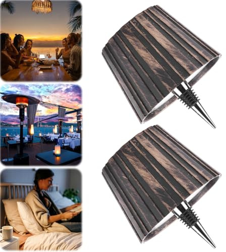 Lampada da tavolo senza fili per collo di bottiglia, luce per bottiglia con LED ricaricabile, attacco per bottiglia, lampada touch senza fili per bottiglie, paraluce per bottiglie, 3 colori per bar