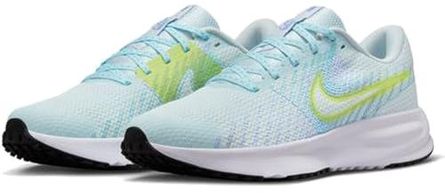 Nike Run Defy Straßenlaufschuh für Damen Laufschuh, Glacier Blue/Lt Lemon Twist-Royal Pulse, 38 EU