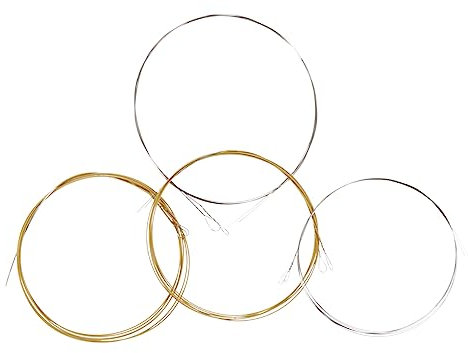 GOOHOCHY 4stücke Mandolinensaite Ersatz String Für Mandoline Mandolinenzubehör Saitenwechsel Teile Nützlich Langlebig Sicher Glatt Verschleißfest