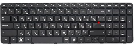 LZZSEOZ Teclado Ruso para HP Pavilion G6, G6-2000, G6-2200, G6Z-2000, G6-2100, G6-2163sr, AER36Q02310(RU New Black)