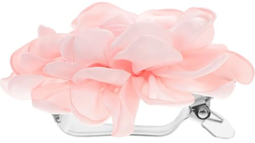 EXAOMBLE Attache Rideau Fleur De Pivoine avec Boucle Embrasse Rideau Décoratif pour Fenêtre Installation Facile pour Salon Chambre Salle De Bain Bureau 1 Pièce