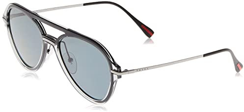 Prada Sport Herren P2x5z1 Sonnenbrille, Grau (Grey), 57