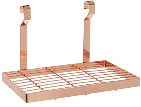 Premier Housewares SORELLO hängende Aufbewahrung Rack, Eisen, Rose Gold, 18 x 30 x 19 cm