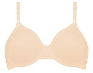 Triumph Womens Micro Fun Non-padded Wired Bra, Nude Beige, 36C UK