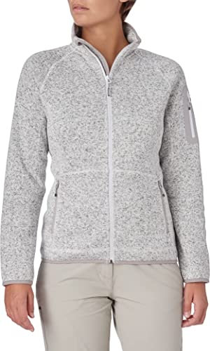 McKINLEY Skeena Damen Fleecejacke, Melange/White, 36