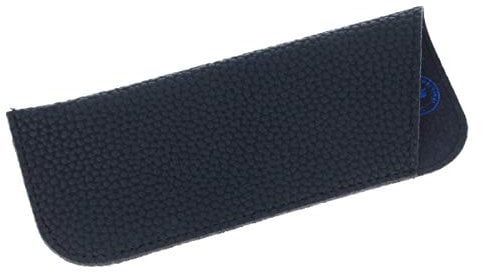 edles Einstecketui für Brillen in schwarz - schwarz