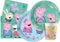 Ciao Kit Vaisselle de Fête Peppa Pig Messy Play pour 24 Personnes (112 pcs: 24 Assiettes Ø23cm, 24 Assiettes Ø20cm, 24 gobelets 200ml, 40 Serviettes 33x33cm)
