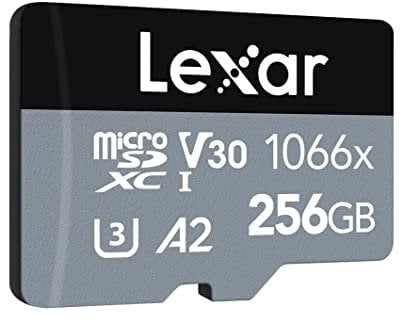 Lexar LMS1066256G-BNANG Carte Micro SD 256 Go