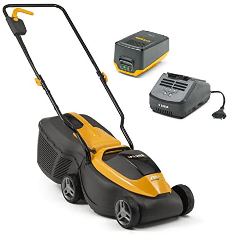 Stiga Tagliaerba a Batteria Collector 132 AE Kit, Larghezza Taglio 30 cm, Batteria ePower da 20 V (4 Ah), 350 W, Fino a 150 m², Batteria e Caricatore Inclusi