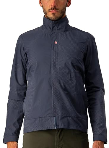 Castelli Commuter Reflex Jacke, Dunkelblau, M