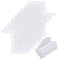 CHGCRAFT 6 Stück Kunststoff Mesh Canvas Sheet, Plastic Canvas Kreuzstich Stoff Kunststoff Kreuzstich Baumwolle Stoff für Basteln DIY Stickerei Garn Strick Häkelprojekte, 33x35cm